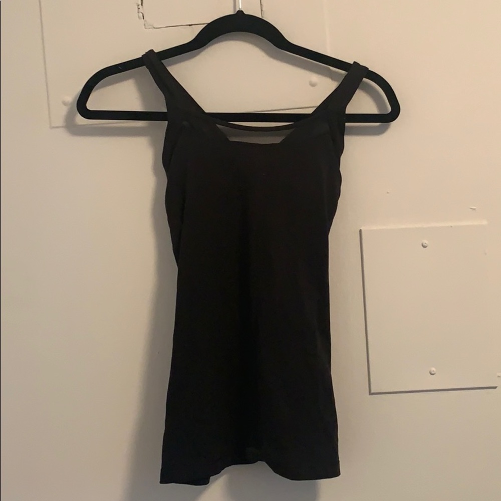 Lululemon workout tank with built in sports bra